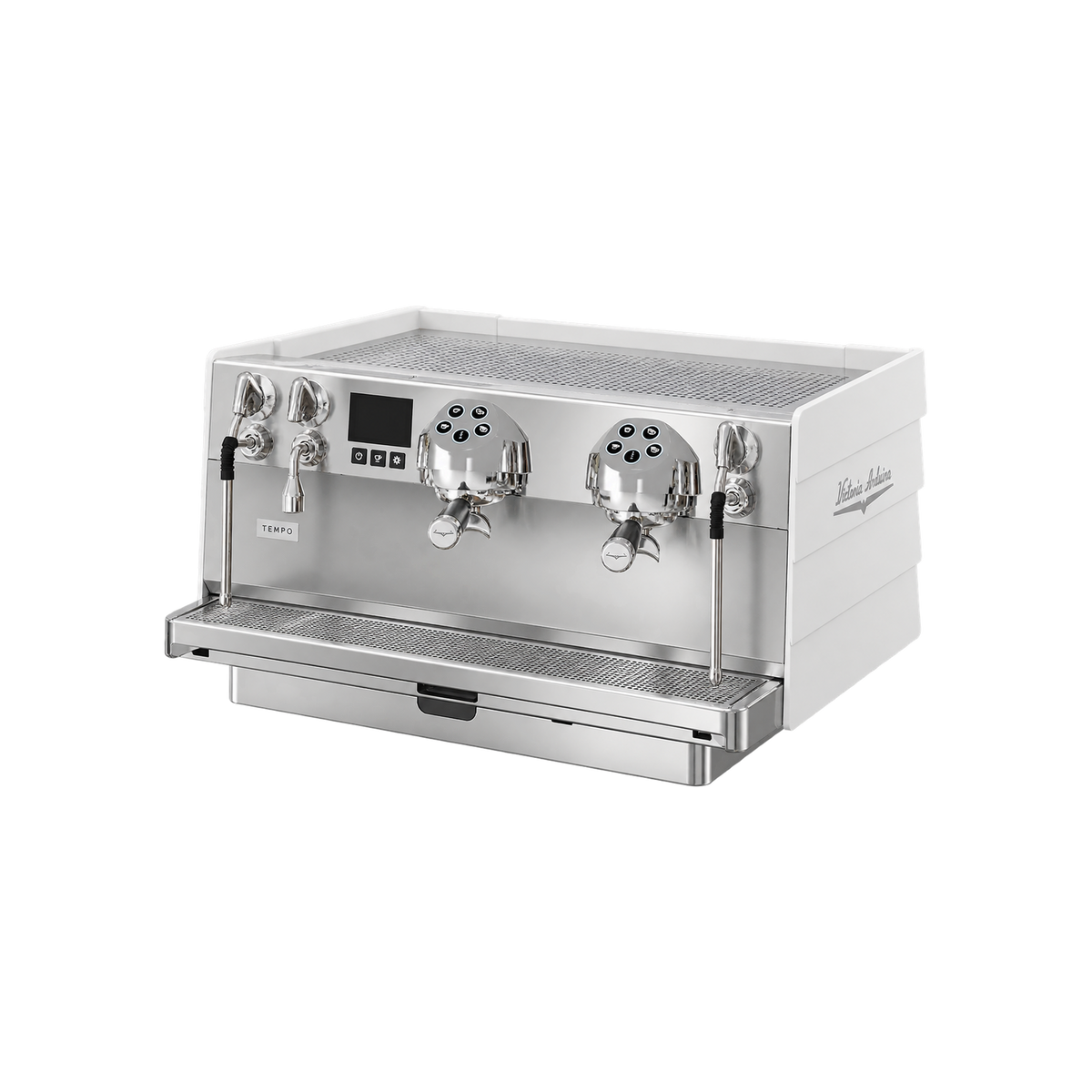 Victoria Arduino Eagle Tempo NEO 2 Group — White / 2 Group; consistent elevated view, square transparent image