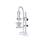 Modbar Pourover Undercounter — White Matte Base Finish; consistent elevated view, square transparent image