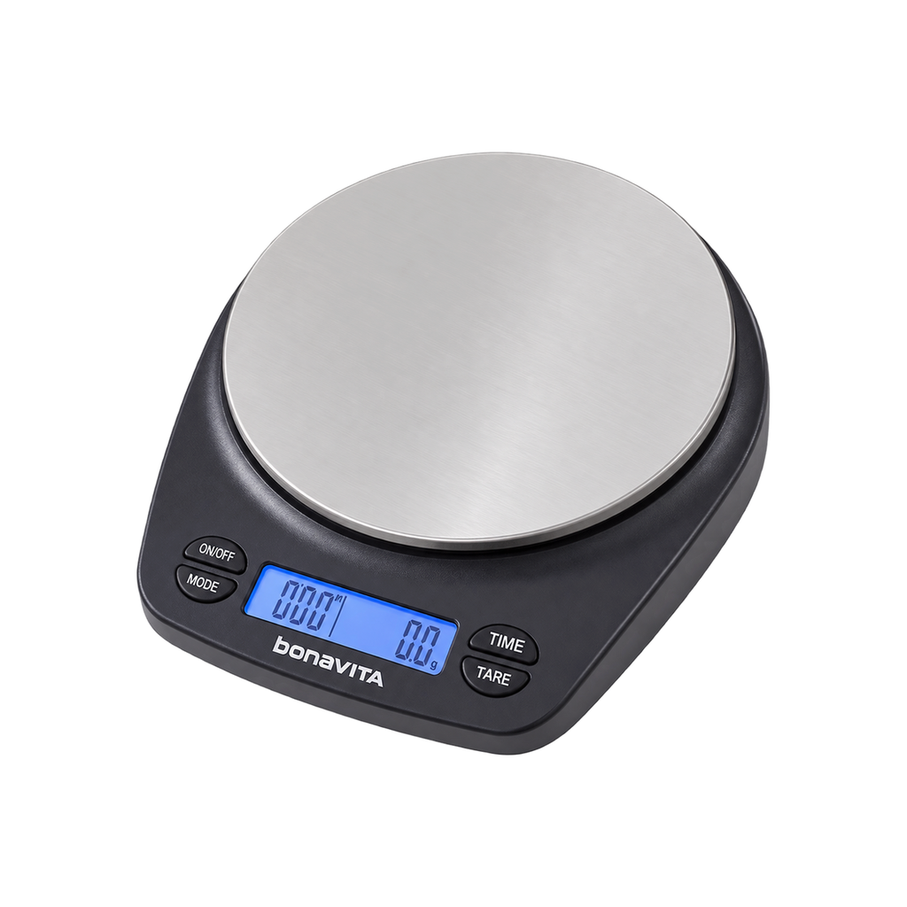 Bonavita Rechargeable Auto-Tare Scale — Standard; consistent elevated view, square transparent image