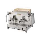 FAEMA E61 Legend Espresso Machine — 2 Group; consistent elevated view, square transparent image
