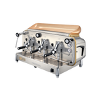 FAEMA E61 Legend Espresso Machine — 3 Group; consistent elevated view, square transparent image