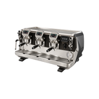 FAEMA E71 Touch Espresso Machine — 3 Group; consistent elevated view, square transparent image