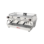 La Marzocco GB5 S Espresso Machine — 3 Group; consistent elevated view, square transparent image