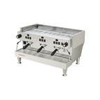 La Marzocco Linea Classic S AV Espresso Machine — 3 Group; consistent elevated view, square transparent image
