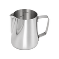 Precise Professional Milk Pitcher — 20oz; consistent elevated view, square transparent image