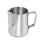 Precise Professional Milk Pitcher — 20oz; consistent elevated view, square transparent image