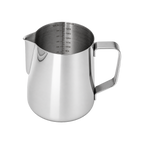 Precise Professional Milk Pitcher — 50oz; consistent elevated view, square transparent image