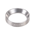Barista Space Magnetic Dosing Funnel — 58mm Silver; consistent elevated view, square transparent image