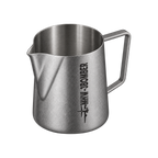 MHW-3Bomber - Milk Pitcher 5.0 600ml — Silver Spot; consistent elevated view, square transparent image