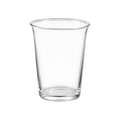 Kinto Cast Glass — Iced Tea Glass; consistent elevated view, square transparent image