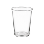 Kinto Cast Glass — Iced Tea Glass; consistent elevated view, square transparent image
