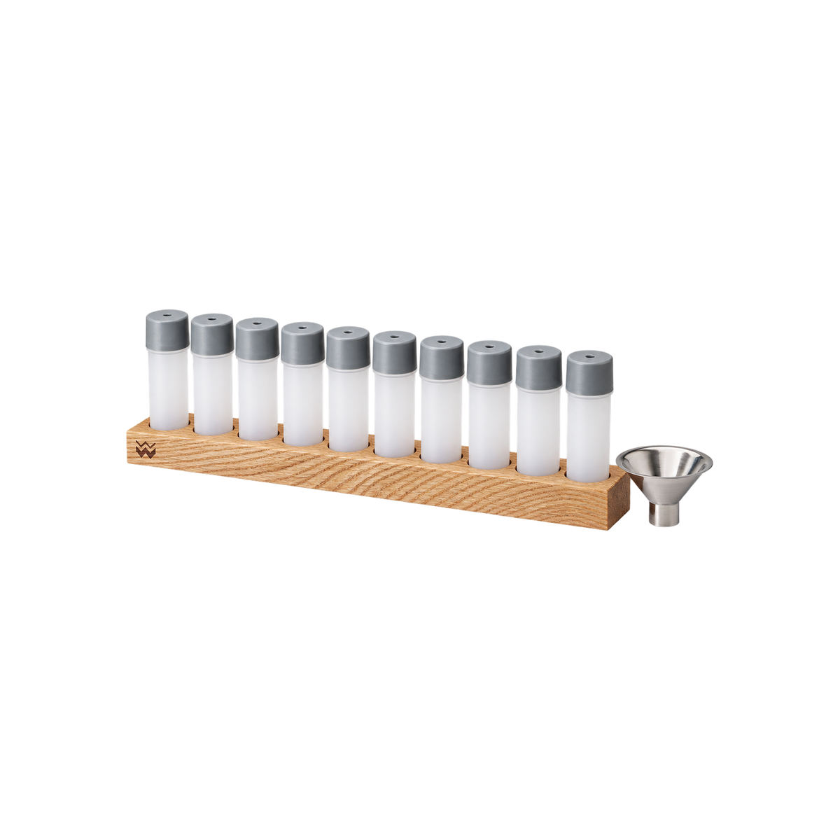 Weber Workshops Bean Cellar Polymer Set — Pack of 10; consistent elevated view, square transparent image