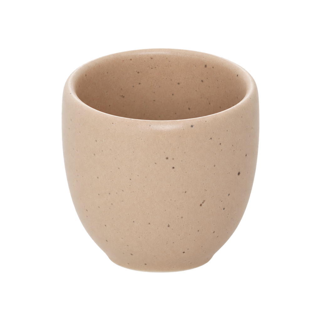 Aoomi Mug A 80ml (Set of 2) — Sand Mug A 80ml (Set of 2); consistent elevated view, square transparent image