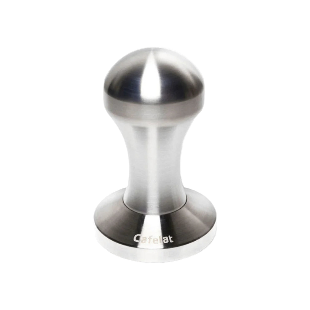 Cafelat Espresso Tamper - Aluminium Handle — 50 MM, 52 MM; consistent elevated view, square transparent image