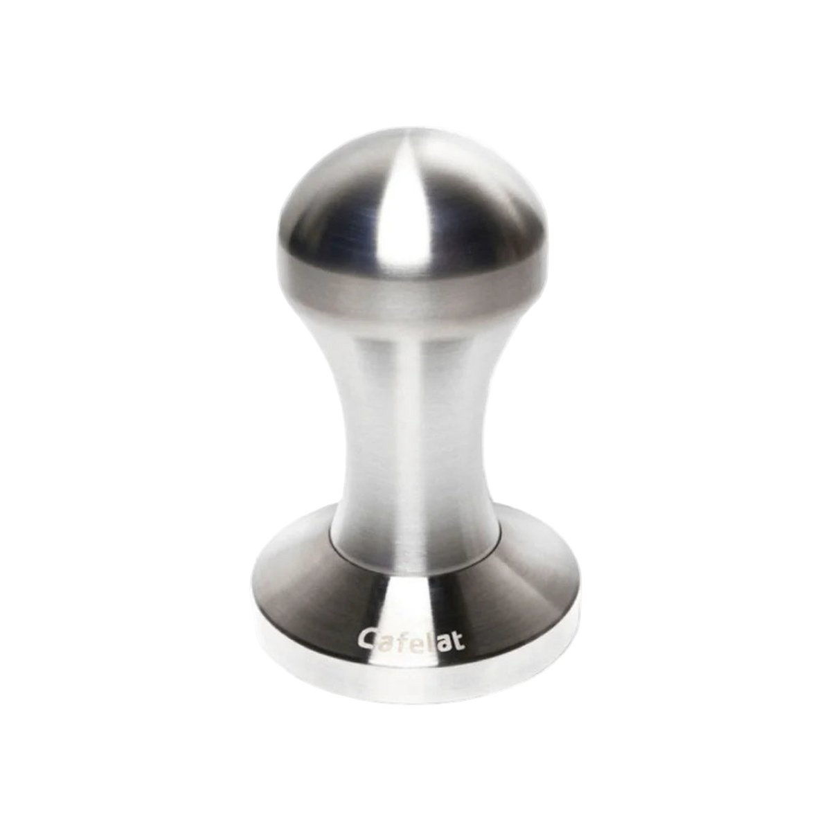 Cafelat Espresso Tamper - Aluminium Handle — 50 MM, 52 MM; consistent elevated view, square transparent image