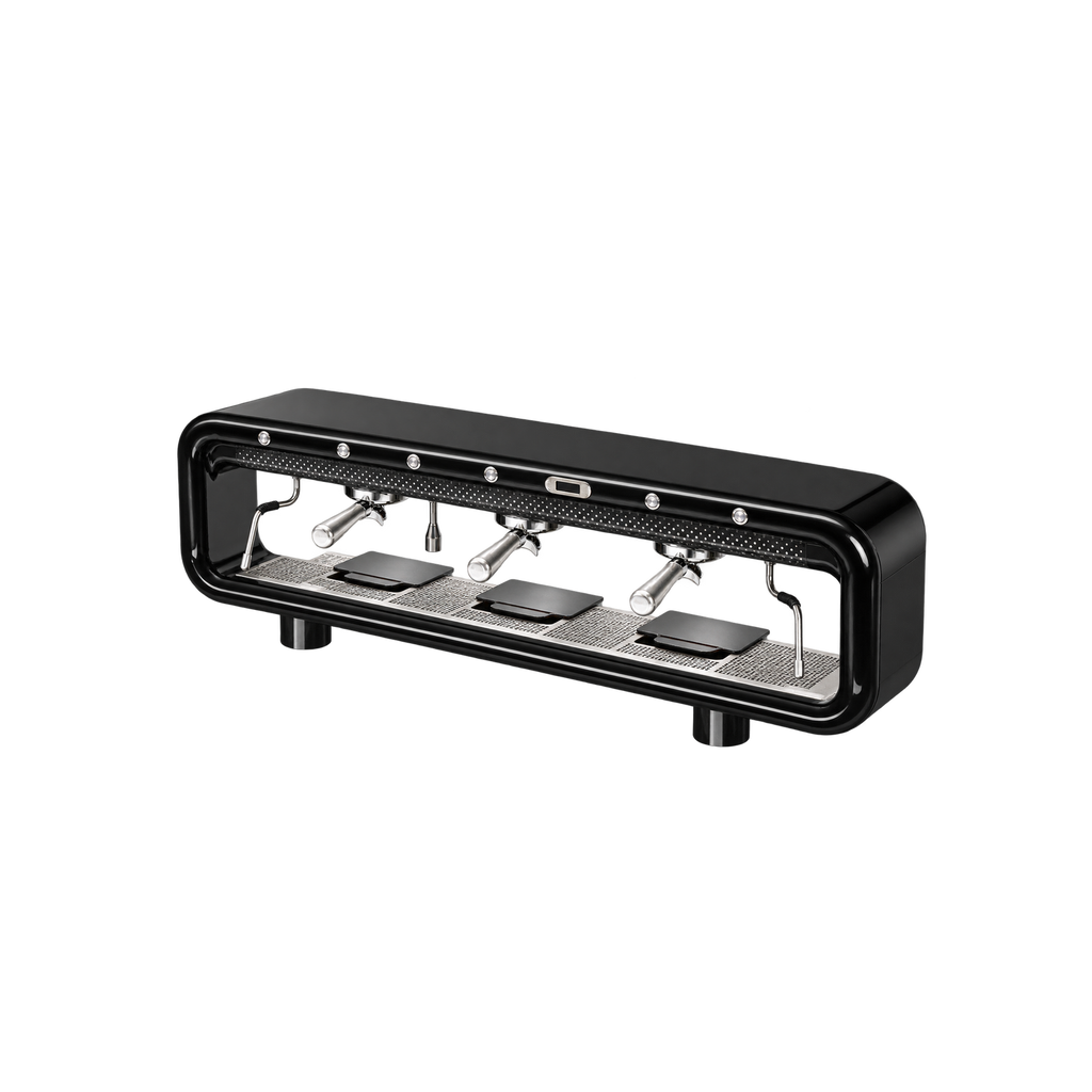 Aremde Nexus One Gravimetric — 3 Groups / Onyx Black; consistent elevated view, square transparent image