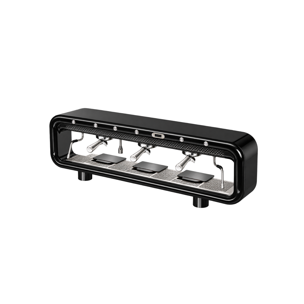 Aremde Nexus One Gravimetric — 3 Groups / Onyx Black; consistent elevated view, square transparent image