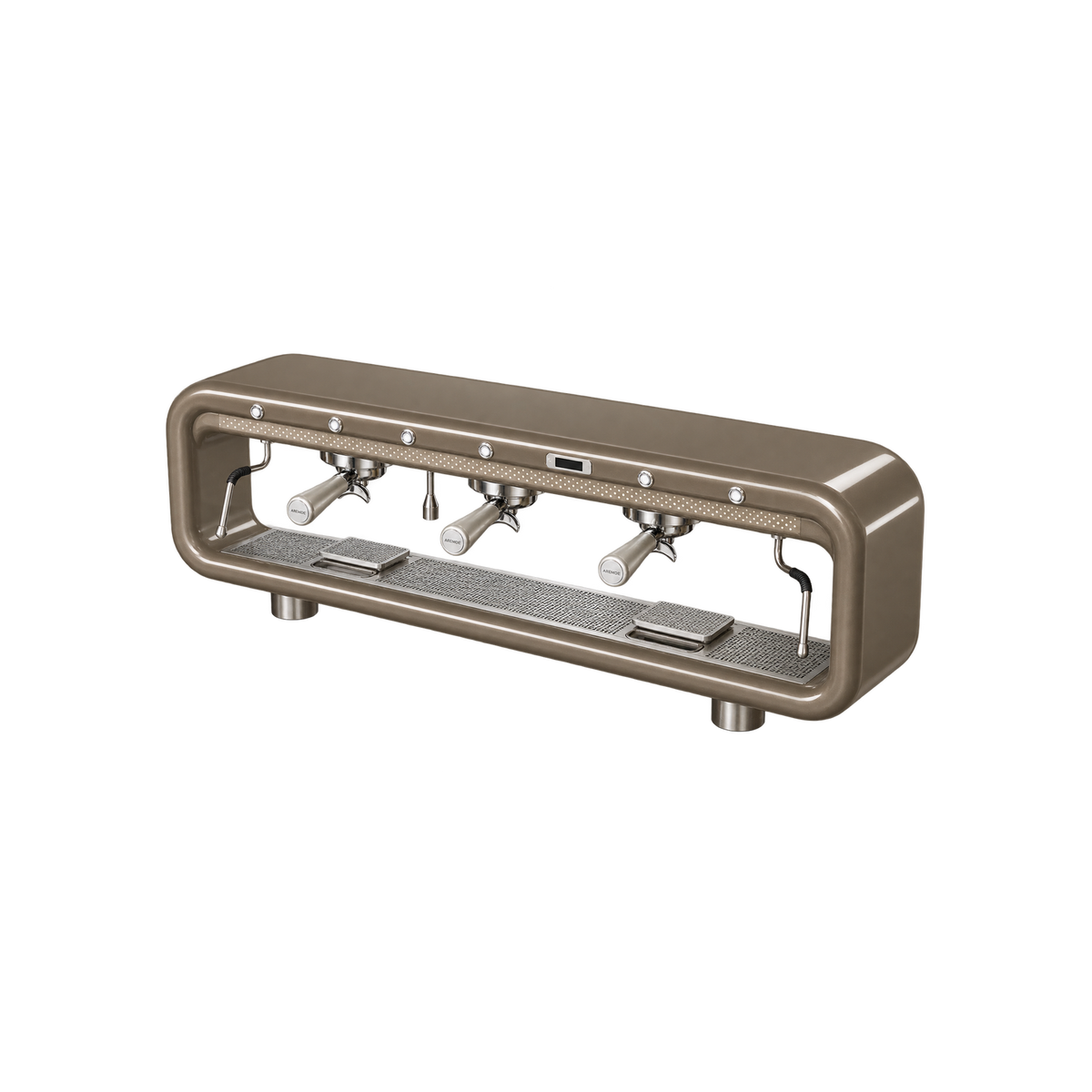 Aremde Nexus One Gravimetric — 3 Groups / Ash Taupe; consistent elevated view, square transparent image