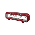 Aremde Nexus One Gravimetric — 3 Groups / Merlot Red; consistent elevated view, square transparent image