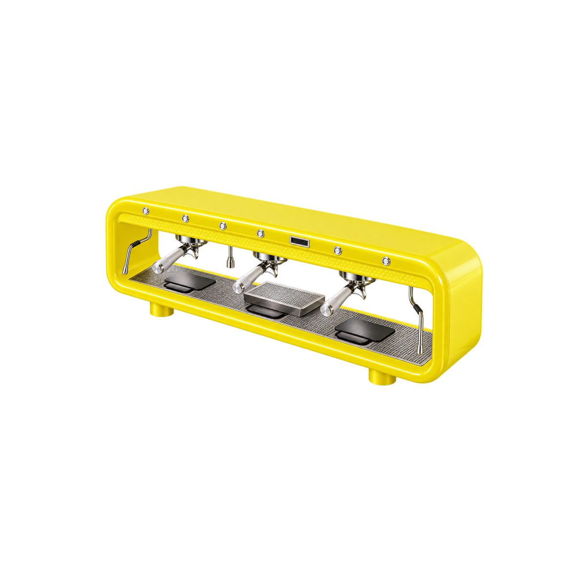 Aremde Nexus One Gravimetric — 3 Groups / Mango Yellow; consistent elevated view, square transparent image