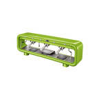 Aremde Nexus One Gravimetric — 3 Groups / Spring Green; consistent elevated view, square transparent image