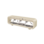 Aremde Nexus One Gravimetric — 3 Groups / Biscuit Beige; consistent elevated view, square transparent image