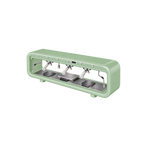 Aremde Nexus One Gravimetric — 3 Groups / Pale Olive; consistent elevated view, square transparent image