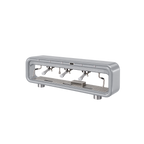Aremde Nexus One Gravimetric — 3 Groups / Silver Grey; consistent elevated view, square transparent image