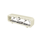 Aremde Nexus One Gravimetric — 3 Groups / Jasmin White; consistent elevated view, square transparent image