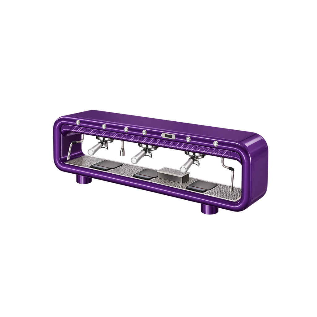 Aremde Nexus One Gravimetric — 3 Groups / Royal Purple; consistent elevated view, square transparent image