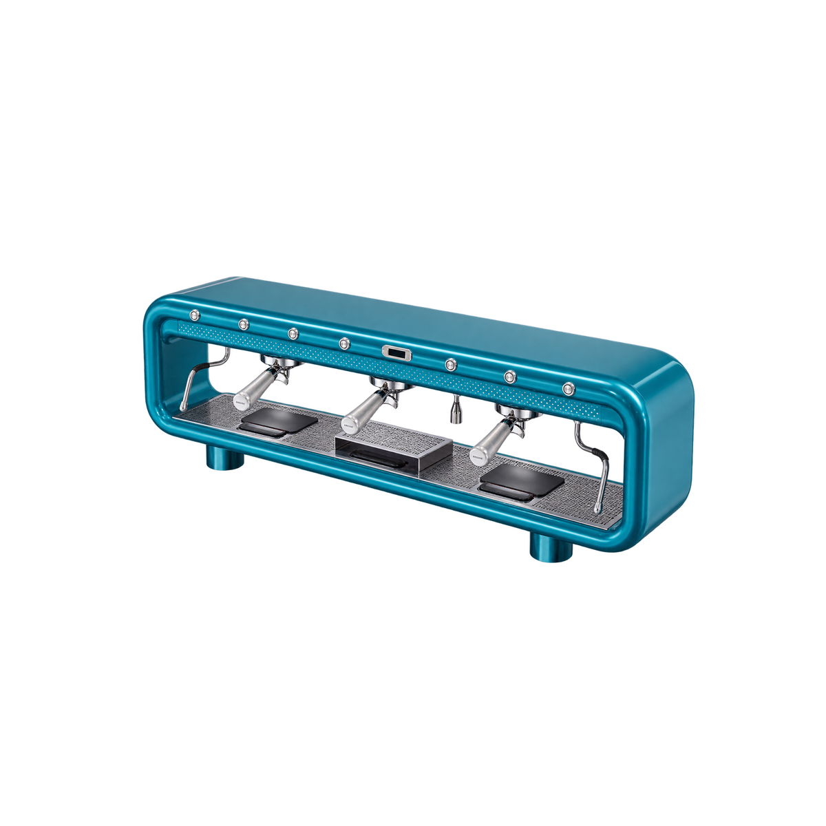 Aremde Nexus One Gravimetric — 3 Groups / Azure Blue; consistent elevated view, square transparent image