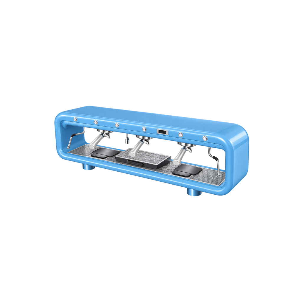Aremde Nexus One Gravimetric — 3 Groups / Arctic Blue; consistent elevated view, square transparent image