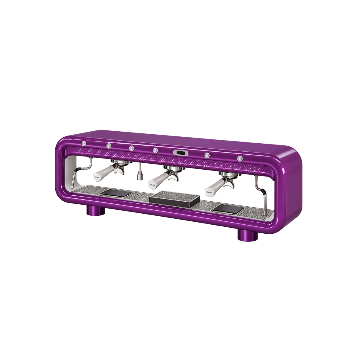 Aremde Nexus One Gravimetric — 3 Groups / Bright Violet; consistent elevated view, square transparent image