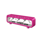 Aremde Nexus One Gravimetric — 3 Groups / Fuchsia Pink; consistent elevated view, square transparent image