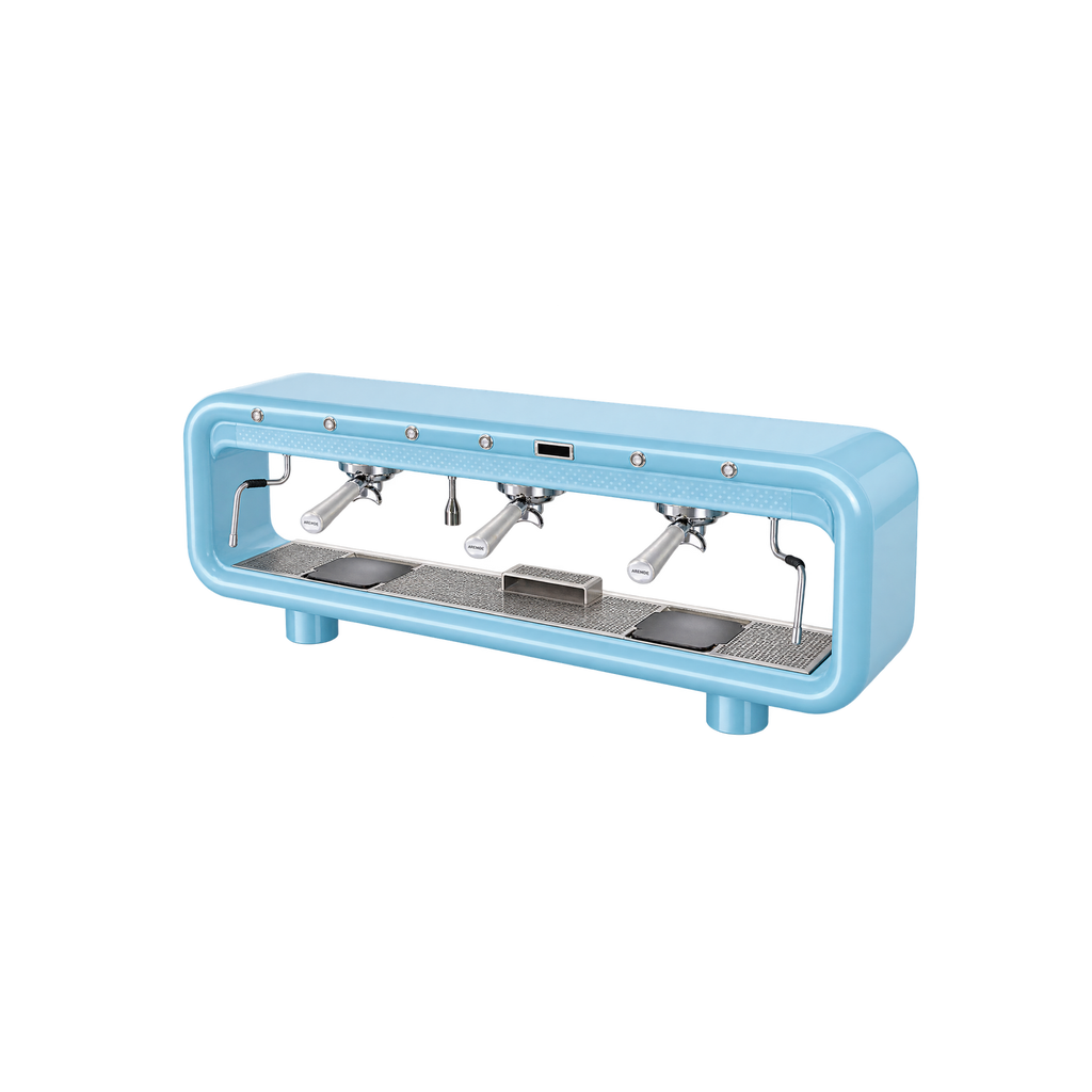 Aremde Nexus One Gravimetric — 3 Groups / Baby Blue; consistent elevated view, square transparent image