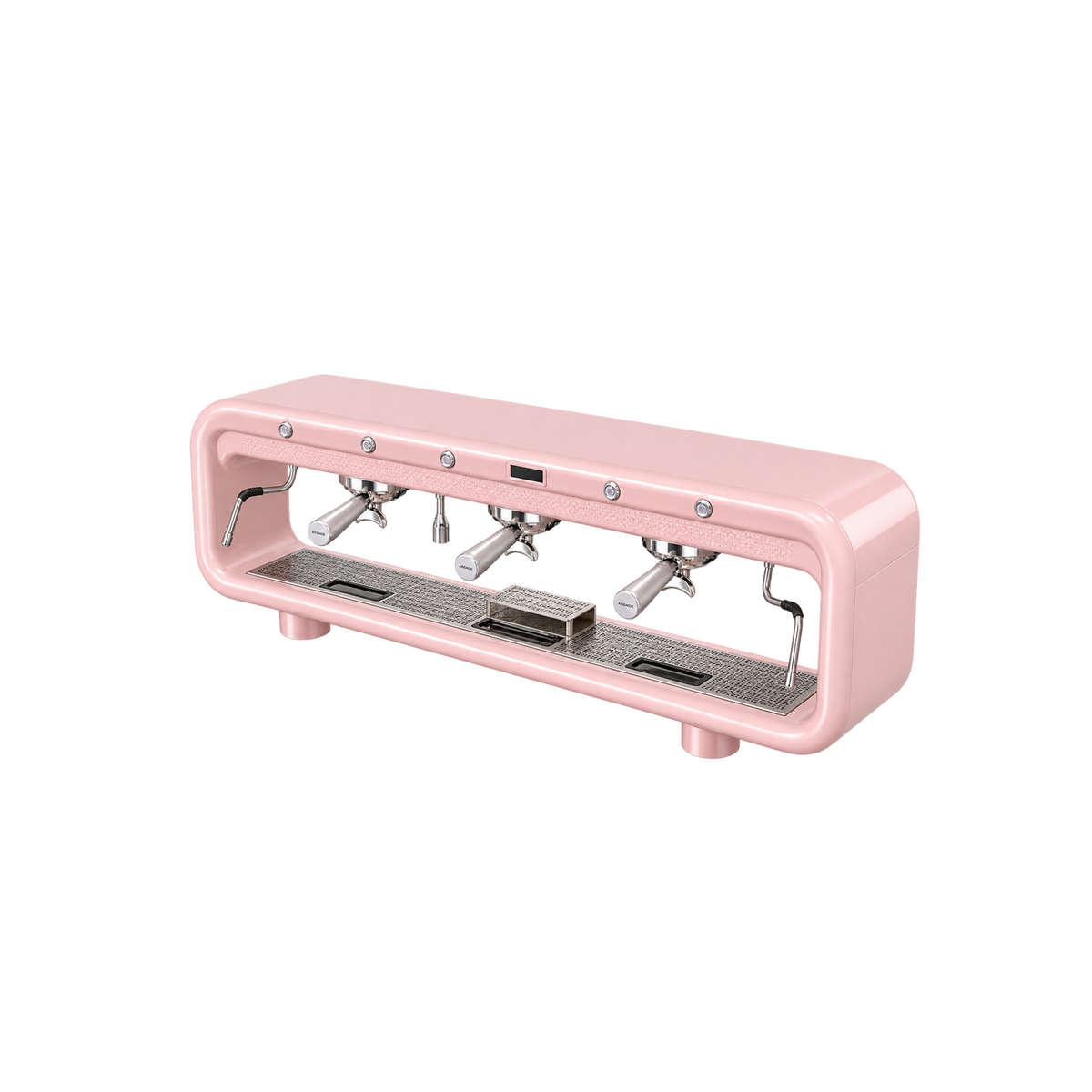 Aremde Nexus One Gravimetric — 3 Groups / Sweet Pink; consistent elevated view, square transparent image