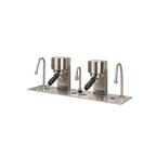 Mavam Under Counter Series Espresso Machine — 2 Groups; consistent elevated view, square transparent image