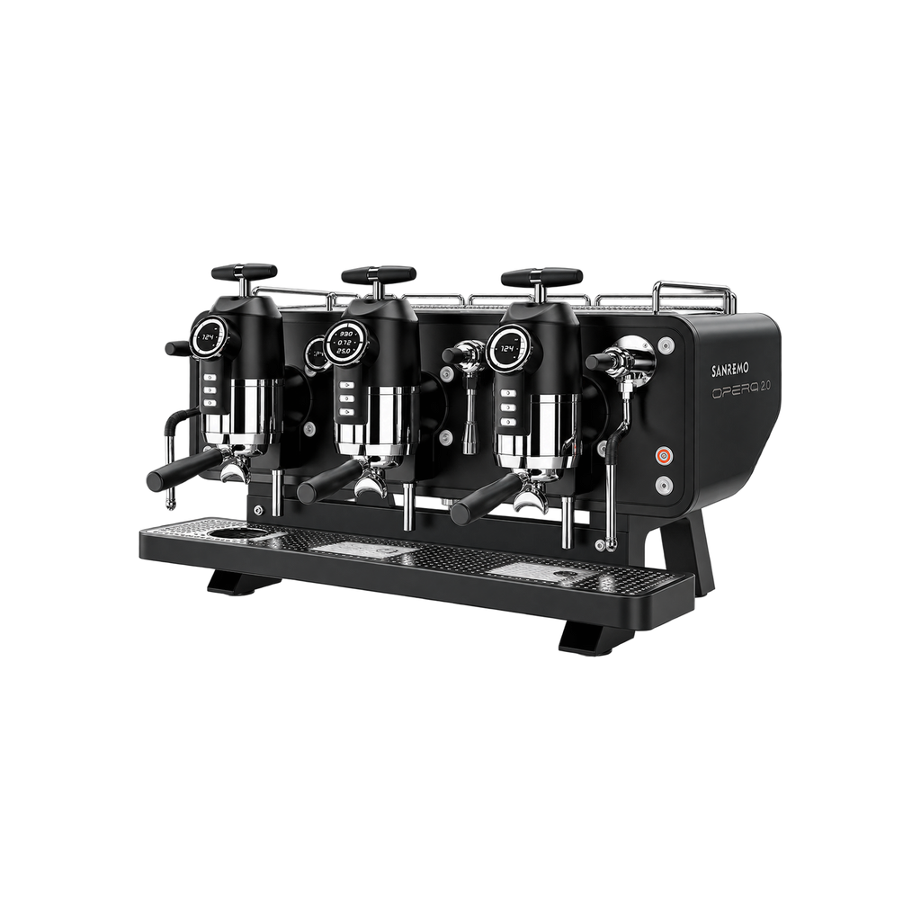 Sanremo Opera 2.0 — 3 Group / Black; consistent elevated view, square transparent image