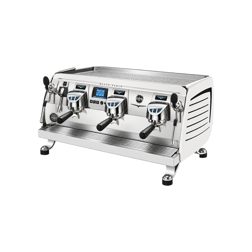 Victoria Arduino 388 Black Eagle Volumetric 2 Group — 3 Group / White; consistent elevated view, square transparent image