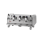 Victoria Arduino Black Eagle Maverick Core — 3 Group / Silver; consistent elevated view, square transparent image