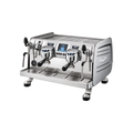 Victoria Arduino 388 Black Eagle Gravitech 2 Group — Steel / With Easy Cream System; consistent elevated view, square transparent image