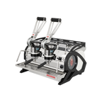 La Marzocco LEVA - X — 2 Group; consistent elevated view, square transparent image