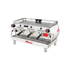 La Marzocco GB5 S — 3 Groups; consistent elevated view, square transparent image