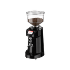 Nuova Simonelli- MDXS Grind on Demand Touch Sharp. — Black; consistent elevated view, square transparent image