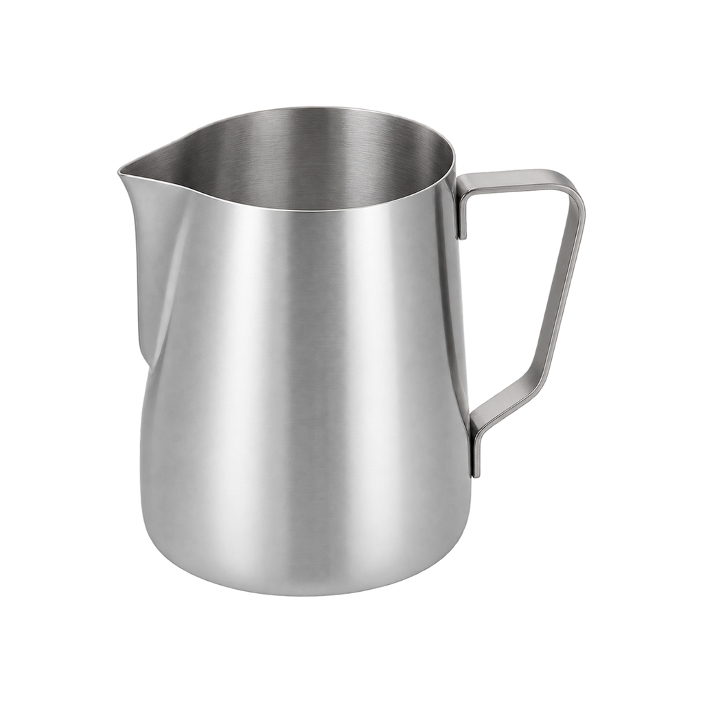 Crema Pro 600ml Polished Milk Jug Pitcher — Default Title; consistent elevated view, square transparent image