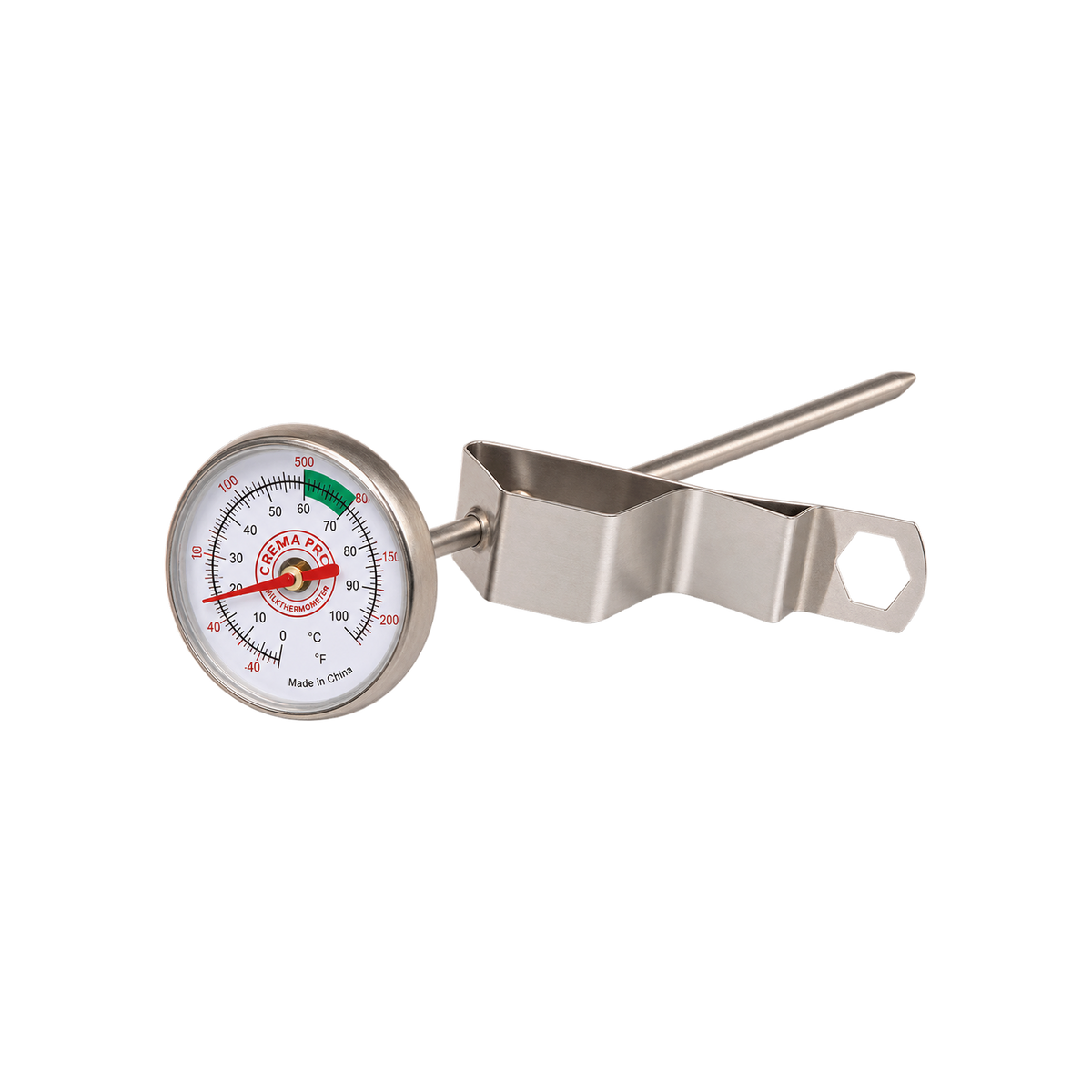 Crema Pro Milk Thermometer — Default Title; consistent elevated view, square transparent image