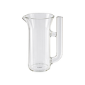 E&B Carafe - Heat-Resistant Borosilicate Glass — Standard; consistent elevated view, square transparent image