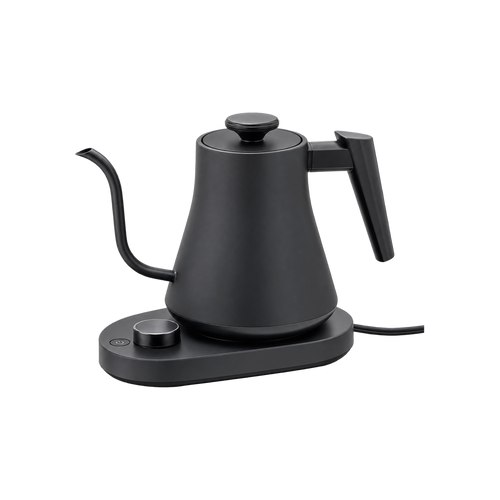 Flair Cafe Kettle 800ML Black — ; consistent elevated view, square transparent image