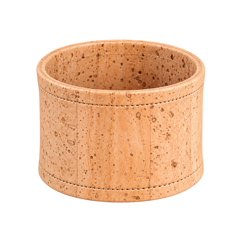 Graycano Cork Sleeve for Graycano Dripper — Desert; consistent elevated view, square transparent image