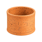 Graycano Cork Sleeve for Graycano Dripper — Peach; consistent elevated view, square transparent image